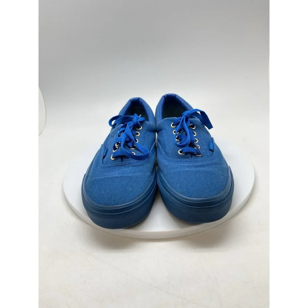 Vans Era Gold Mono Port Royale Blue Mens‎ 9 721277 Canvas Skater Shoes Sneakers